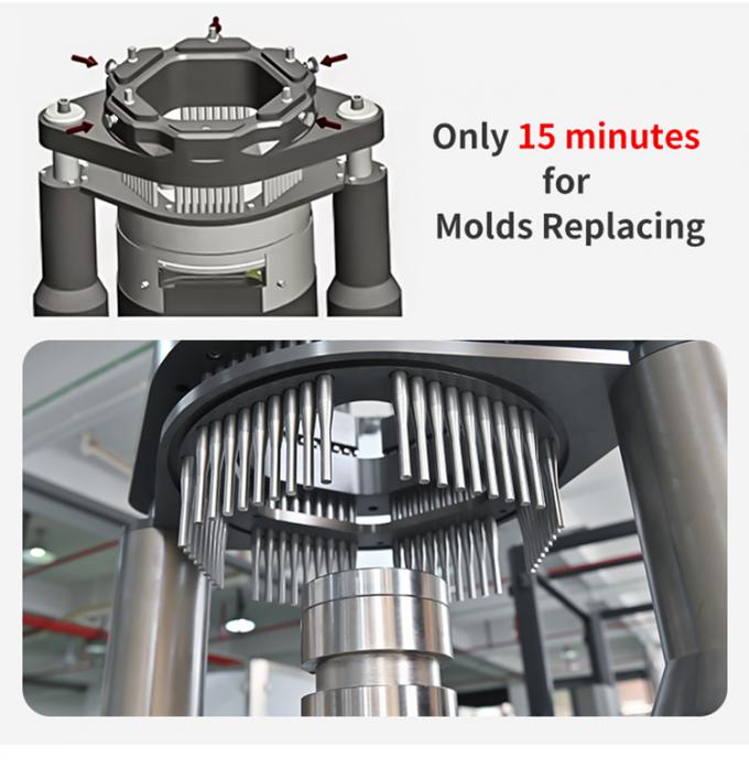 5.5KW Automatic Capsule Filling Machine With PLC Control System 2