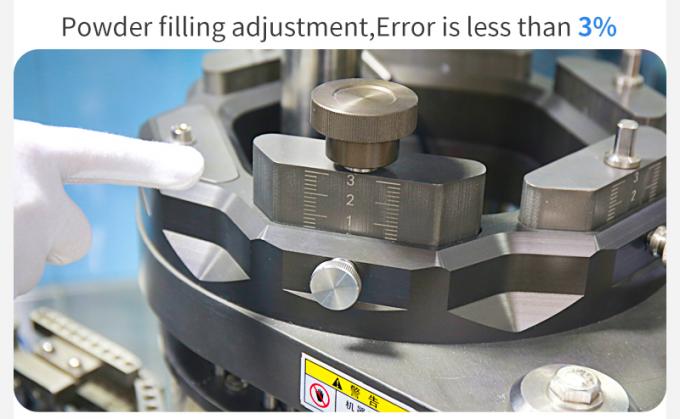 CE Certified Capsule Filling Machine For Pharmaceutical Nutraceutical And Vitamin Manufacturing 3