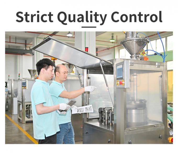 Automatic Pharmaceutical Capsule Filling Machine With 3 Year Warranty 5.5KW Power 6