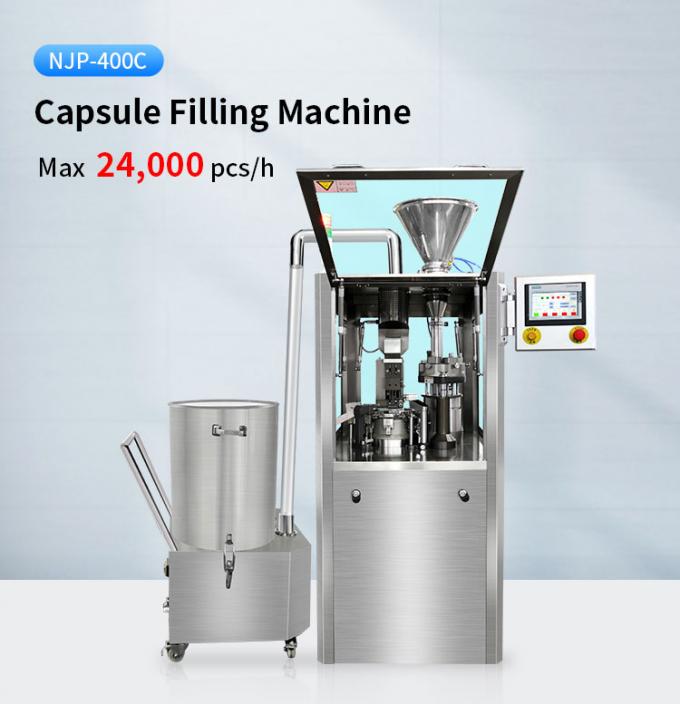 NJP Small Capsule Filling Machine With Wide Range Filling Capsule 000-5 3.0KW 0