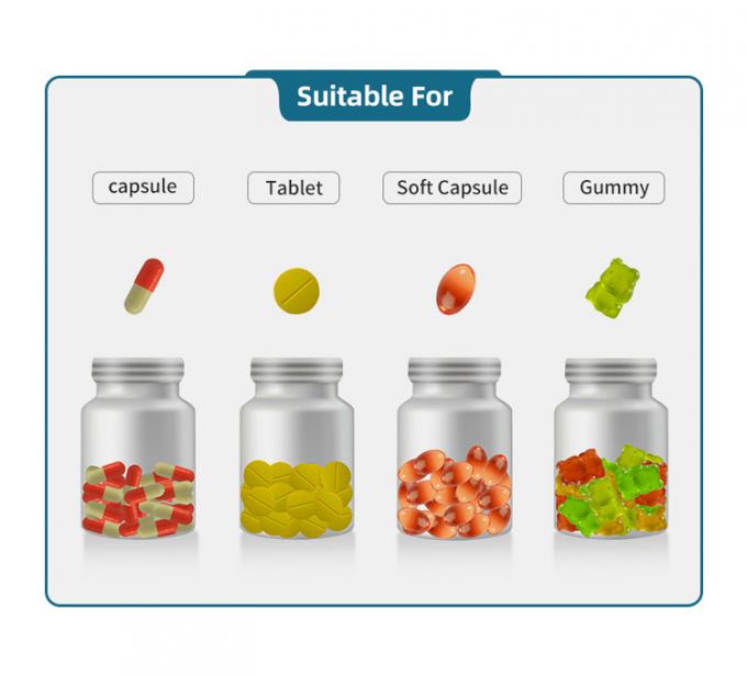PLC Automatic Counting Machine For Tablet Capsule Gummy Counting Rate > 99.8% 2