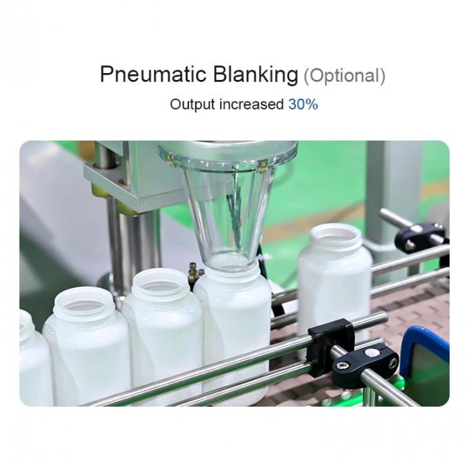 PLC Automatic Counting Machine For Tablet Capsule Gummy Counting Rate > 99.8% 5