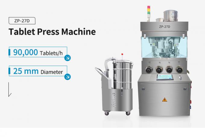High Pressure ZP-27D Tablet Press Machine For Tablet Pressing With Max 120KN Pressure 2