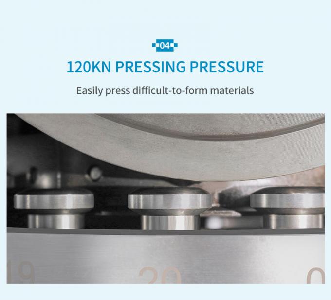 Max Thickness Of Tablet 12mm And 110 Max Production Capacity Tablet Press Machine 7