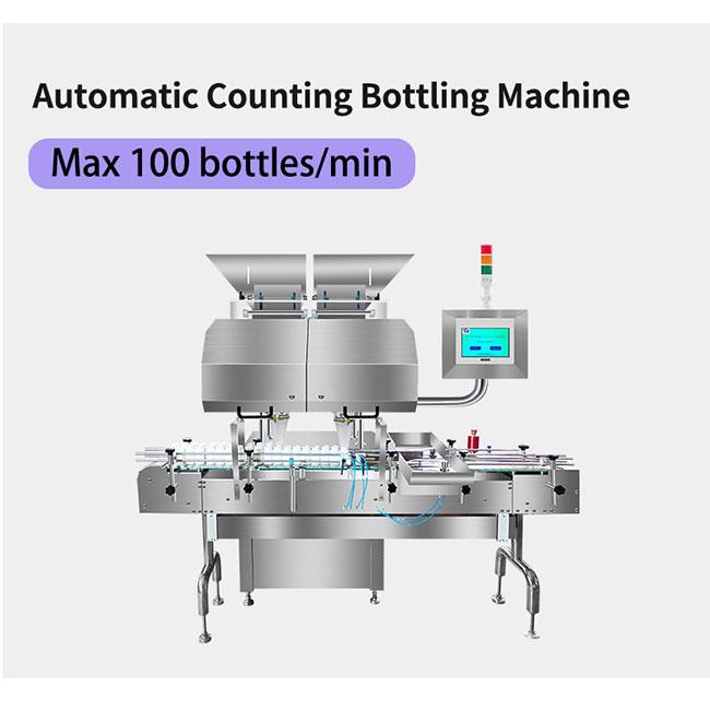 SUS Stainless Steel Capsule Counting Machine Ideal For Pharmaceutical Packaging 2