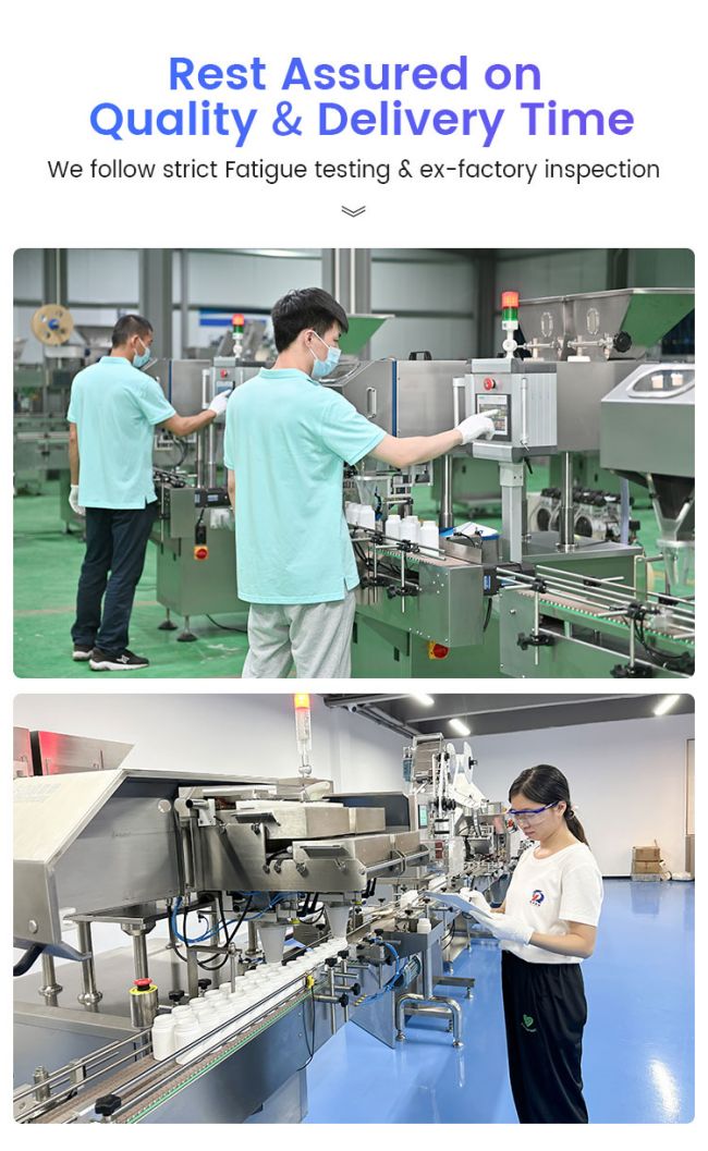 Visual Counting Bottling Machine Stainless Steel Bottle Counter 100% Accuracy 8