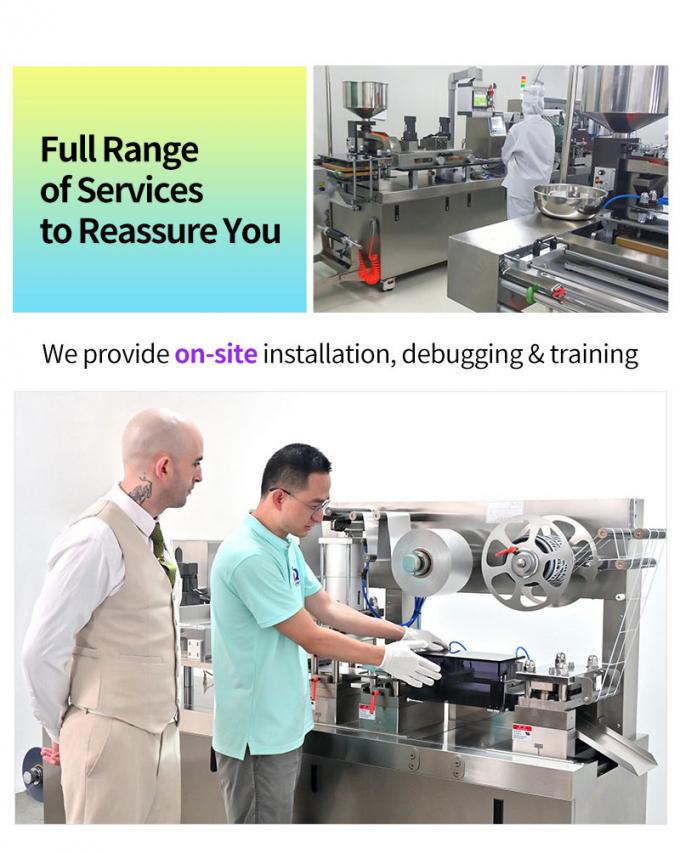 Tablet Capsule Blister Machine High Speed With Modular Mold  380V/220V/110V 9