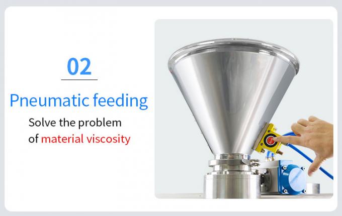 Pneumatic feding