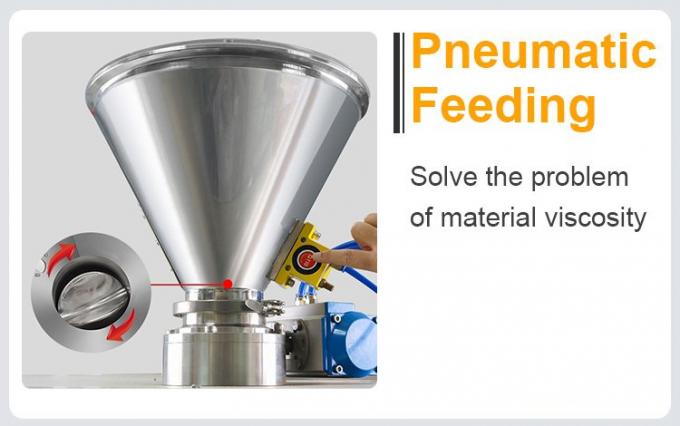 Pneumatic Feeding Solve the problem of material viscosity