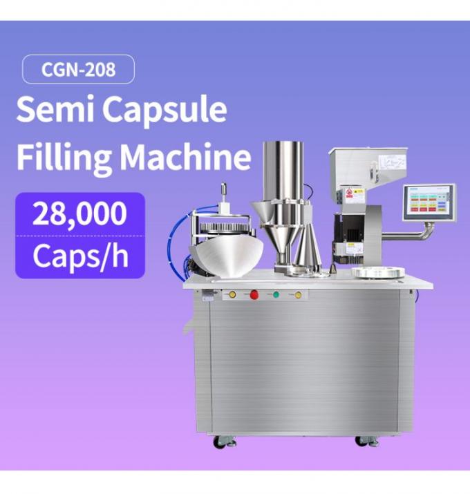 Customizable and Semi Automatic Capsule Filling Machine for Pharmaceutical Manufacturing 0