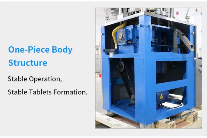 One-Piece Body Structure Stable Operation, Stable Tablets Formation.