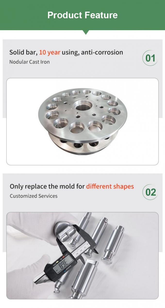 High-Performance Customizable Rotary Tablet Press Machine with 25-55 Dies 2