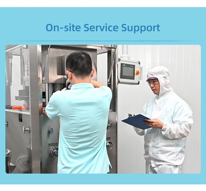 80-100KN Versatile Tablet Press Machine for Pharmaceutical Tablet Shapes and Sizes 5