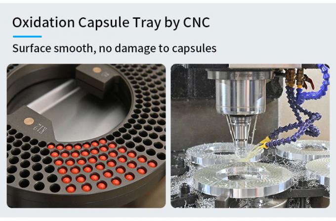 Semi Automatic Capsule Filler Machine 40000 Capsules Per Hour 3