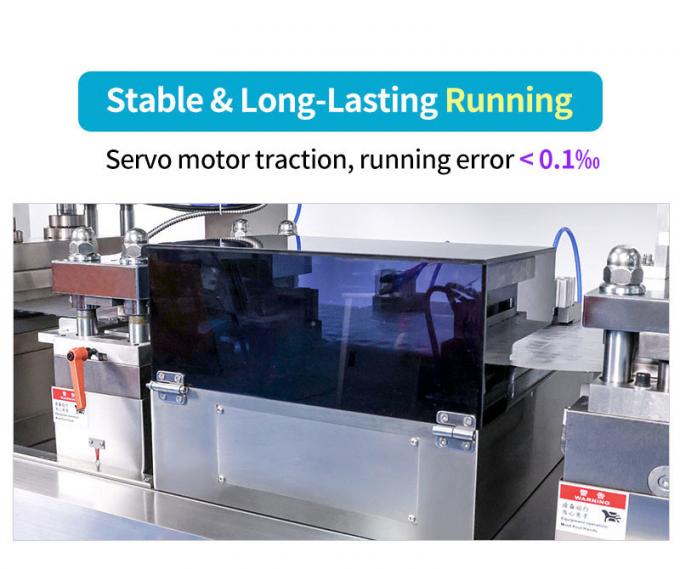 PVC Blister Packing Machine High Speed Forming for Tablet Capsule with Servo Motor 5