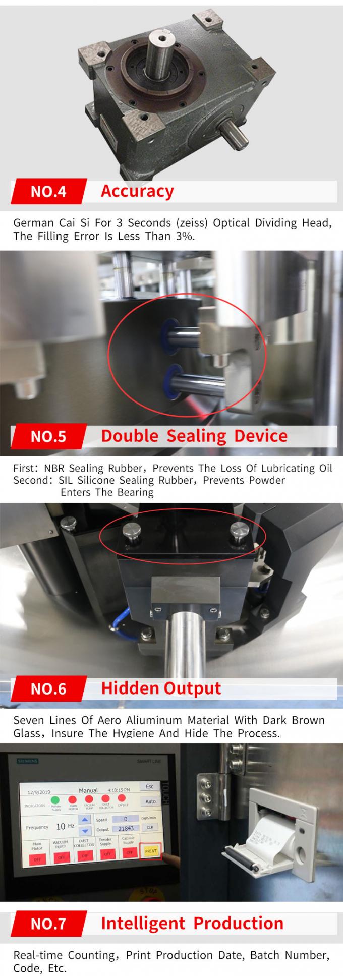 Pharmacy Capsule Filling Machine Hard Gelatin Powder Filling Capsule Machine 1