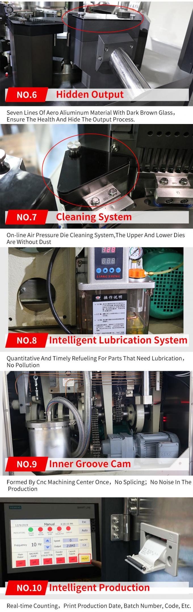 Finished Product Pass Rate Of 99.8% Medical Gelatine Capsule Filling Machine 1