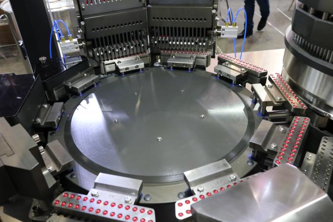 Automatic Hard Gelatin Capsule Filling Machine 228000 Pcs/H Production Capacity 1