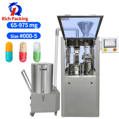 NJP Capsule Filling Machine Full Automatic For Powder Pellet Pharmaceutical