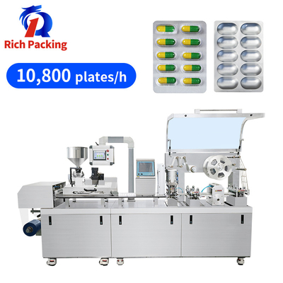 Blister Packing Machine Alu PVC Automatic Sealing Packaging Tablet Capsule