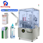 Continuous Automatic Cartoning Machine Pharmaceutical For Horizontal Box Packing Blister