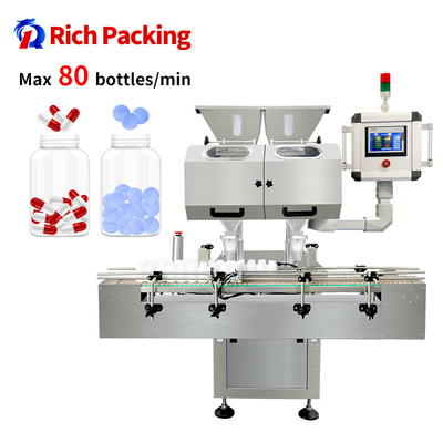 Contatore automatico della capsula della compressa della farmacia della macchina di conteggio con alta efficienza