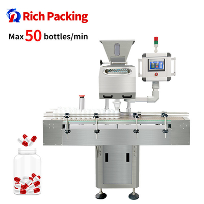 Electrnic Automatic Counting Machine And Lab 8 Channel Bottling Softgel Hard Capsule