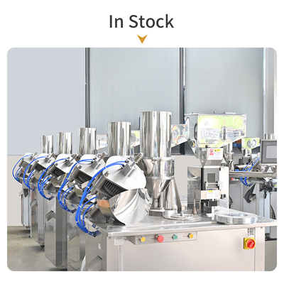 High Speed Capsule Filling Machine Semi Automatic Pharmaceutical Making Capsules