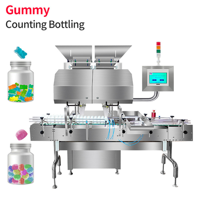 RQ-16H Gummy Counting Machine High Speed Automatic Pectin Oiled Candy Bottling