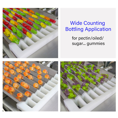 RQ-16H Gummy Counting Machine High Speed Automatic Pectin Oiled Candy Bottling
