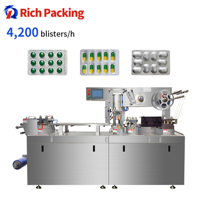 DPP160pro Capsule Tablet Blister Packing Machine Automatic Aluminum Plastic