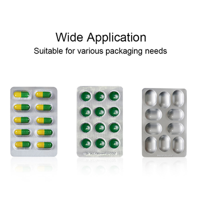 PVC Alu Blister Packing Machine Automatic Sealing Forming And Packaging Capsule Tablet