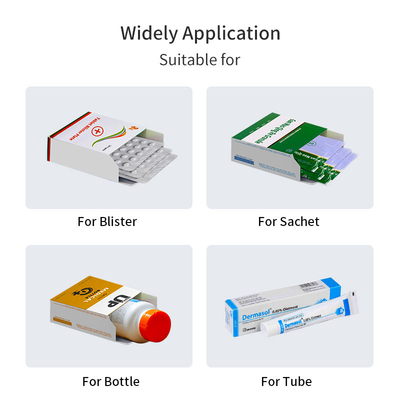 RQ-120L Tablet Otomatis Botol Tabung Cartoner Blister Cartoning Box Packing Machine