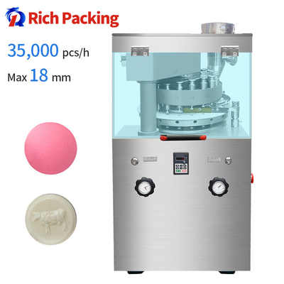 Automatic Tablet Compression Machine Pharmaceutical Herbal Tablet Making Machine For Pill Tablet