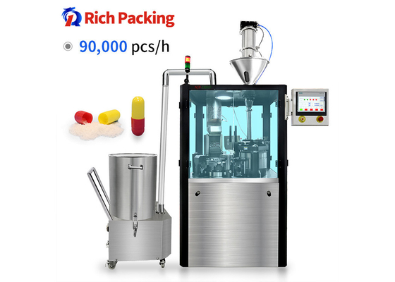 5.5KW Automatic Capsule Filling Machine With PLC Control System