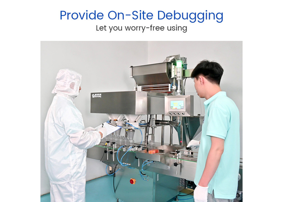 Automatic Counting Machine For Tablet Capsule With &gt;99.8% Counting Rate
