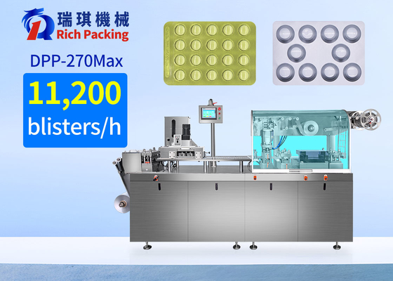 Tablet Capsule Blister Machine High Speed With Modular Mold  380V/220V/110V