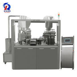 14KW Automatic Powder Filling Machine , Hard Empty Capsule Filling Equipment