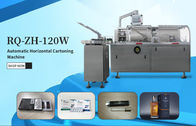 120W Automatic Pharmaceutical Cartoning Machine 30-120 Boxes / Min Low Noise