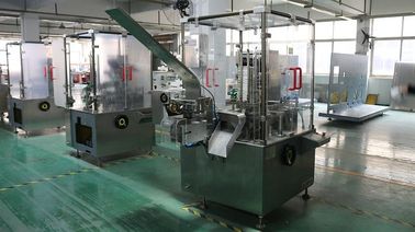 120L Vertical Automatic Pharmaceutical Blister Plates Cartoning Machine