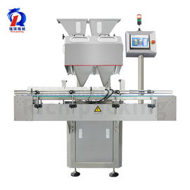 Fully Automatic 16 Channel Tablet Counting And Capping And Cap Screwing Production Line