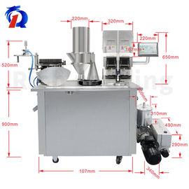 Double Laoder Semi - Auto Capsule Filler / Capsule Filling Machine Size 4