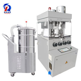 27 Punch Double Pressure Mode Tablet Press Machine With Deduster , Candy Press Machine