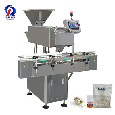 8 channel Professional Capsule Automatic Counting Machinery / Capsule Counter