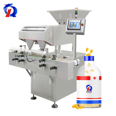 24 Channel Automatic Capsules Counting Machine For Bottle Filler