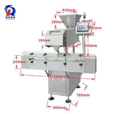 Tableta efervescente auto de RQ-DSL-8 Pharma que cuenta la máquina