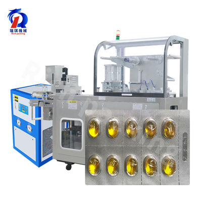 Dpp160 Automatic Double Aluminum Soft Capsule Blister Packaging Machine