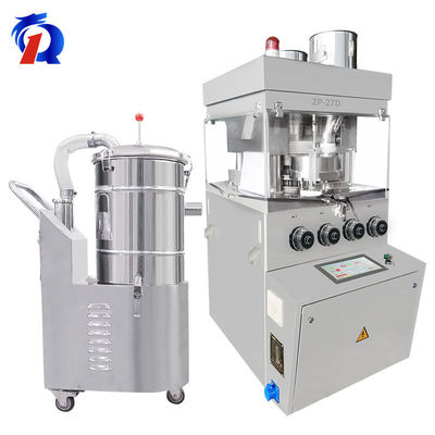 Zp 27D 120kn 25mm Tablet Double Rotary Tablet Pressing Machine With Deduster
