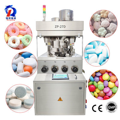 ZP-27D Otomatis Rotary 25mm Vitamin Effervescent Tablet Press Membuat Mesin