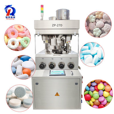 ZP-27D Otomatis Rotary 25mm Vitamin Effervescent Tablet Press Membuat Mesin